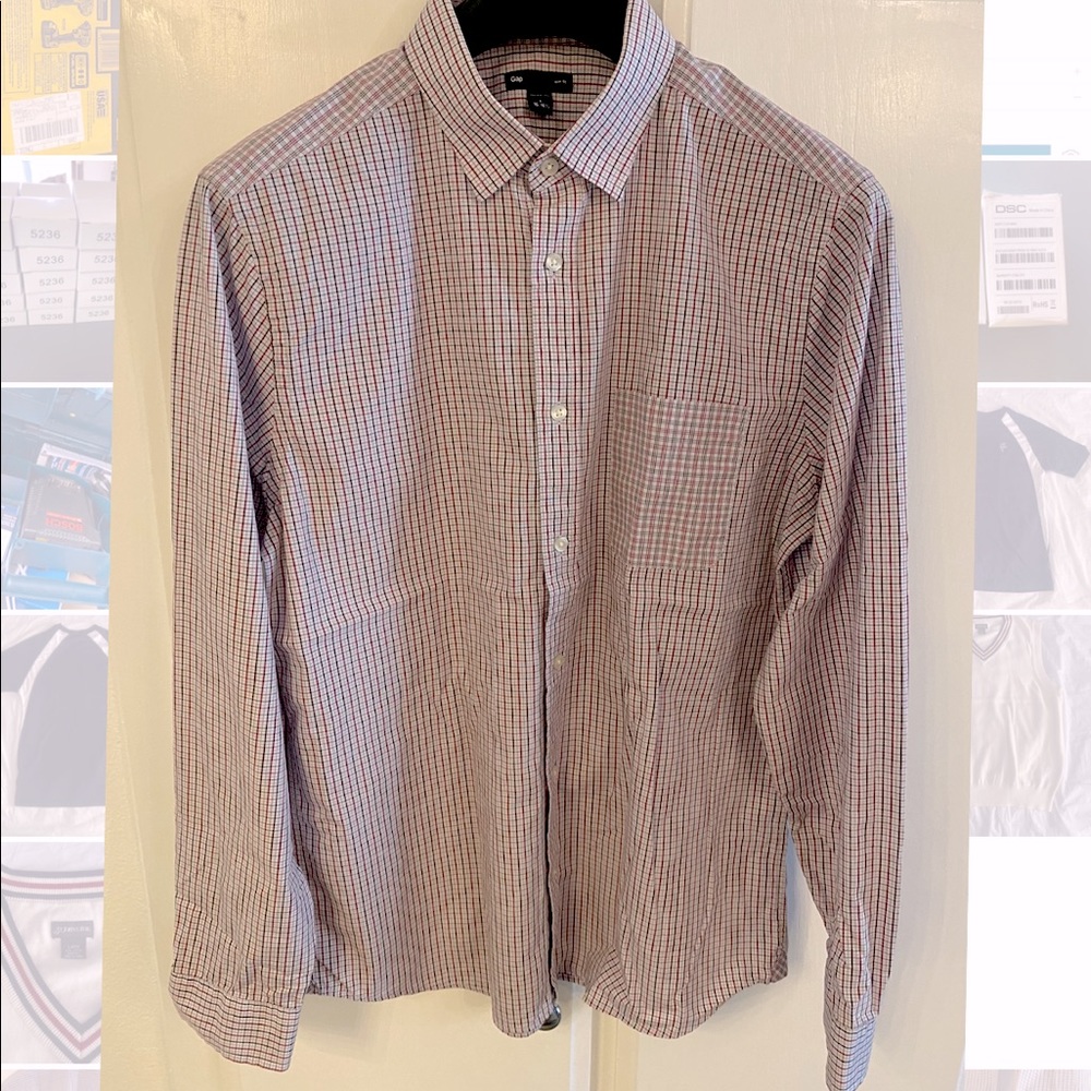 GAP Long Sleeve Slim Shirt